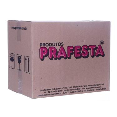 Imagem de Colher Descartável para Refeição Cristal com 1000 Unidades - Prafesta