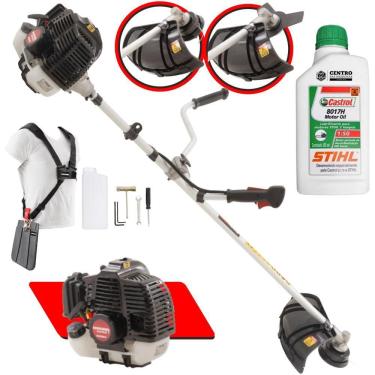 Imagem de Roçadeira Com ÓLEO STIHL KW43-LE Série E Kawashima 2T 43cc 1,7HP Robusta de Alta Potência e Performance Ideal Para Manutenção de Rodovias