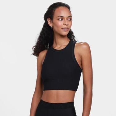 Imagem de Top Fila Life Ribbed III Feminino, Preto, P