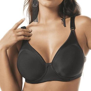 Imagem de Sutiã DeMillus Taça C Control 64905, Preto, 48