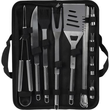 Imagem de Kit Churrasco Inox Premium  16 peças - Bel