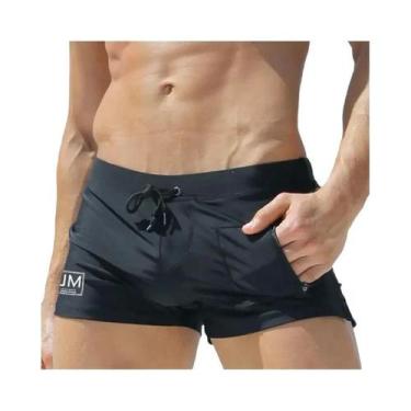 Imagem de Shorts Boxer Masculinos De Secagem Rápida Em Nylon Para Esportes, Fitn