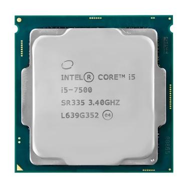 Imagem de Processador Core i5-7500 com 4 Núcleos e Frequência Até 3.80GHZ com Gráficos Intel HD 630 4K e Cache 6MB