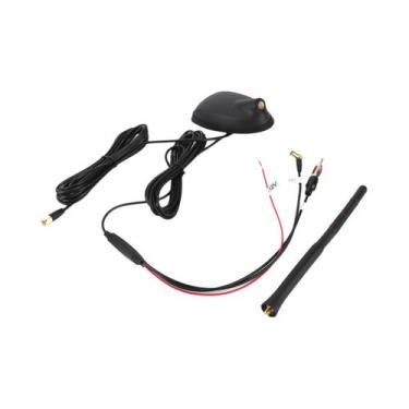 Imagem de Antena Ativa Amplificada Para Montagem No Teto Do Carro DAB GPS FM À P