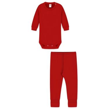 Imagem de Conjunto 2pçs Pé Reversivel Zupt Baby Vermelho-Feminino