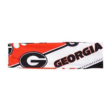 Imagem de Littlearth Bandana elástica unissex para adultos NCAA Georgia Bulldogs, cor da equipe, tamanho único