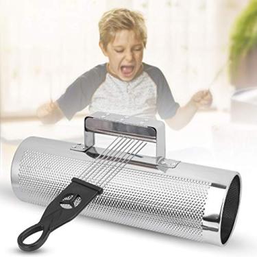 Imagem de Areia cilíndrica de superfície lisa, percussão latina, para desempenho amador, profissional, som claro e agradável, presente infantil