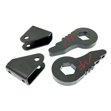 Imagem de MotoFab Lifts TKGM2500-WSE kit de elevação de nivelamento de 1 a 3 polegadas compatível com Chevy Silverado Sierra GMC 2500HD 3500HD com extensores de choque