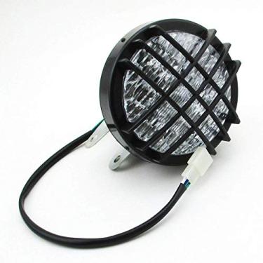 Imagem de Aquiver Auto Parts Novo farol de LED de 3 fios 12 V para 50cc 70 90 110cc 125cc 150cc 200cc Quad 4 Wheeler Go Kart ATV Roketa Taotao Kazuma Sunl