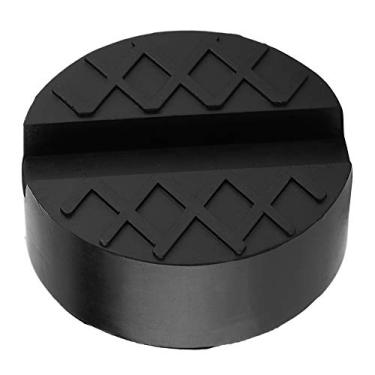 Imagem de Almofada de borracha Fydun universal 4 toneladas em forma de cilindro para carro, suporte de bloco de borracha, adaptador de macaco, ferramenta de reparo (preto)