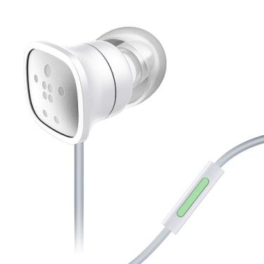 Imagem de Belkin PureAV 006 Earbuds / Headphones with Microphone and Extra Bass (White)