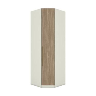 Imagem de Guarda Roupa Canto Oblíquo Modulado 1 Porta Predileto Henn Areia Hp/jequitibá