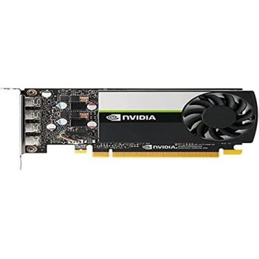 Imagem de PNY Placa gráfica NVIDIA T600-4 GB GDDR6 - Perfil baixo - Largura do barramento de 128 bits - PCI Express 3.0 x16 - Mini DisplayPort, Preto