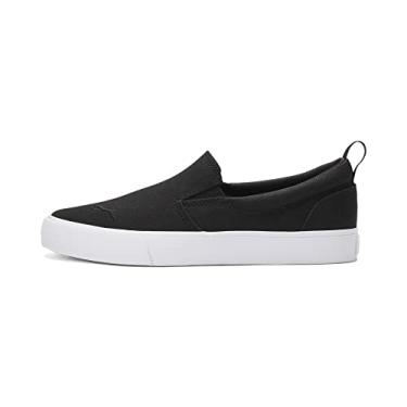Imagem de PUMA Tênis masculino Bari Slip On, Preto/time dourado, 7.5