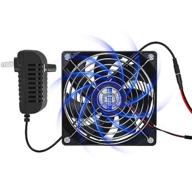 Imagem de pologmase exaustão pequeno, protetor malha dupla para exaustor interno – Ferramenta ventilação mais estável para galinheiros, galpões, casas animais estimação e estufas