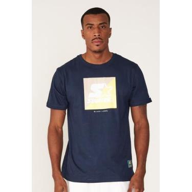 Imagem de Camiseta Starter Estampada Azul Marinho