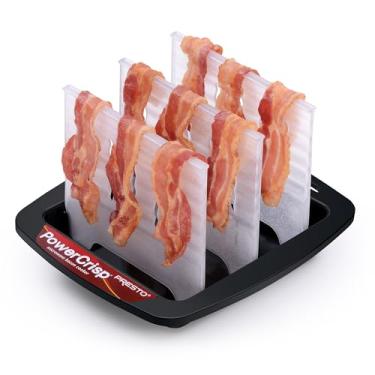 Imagem de Presto 05101 Fogão de Bacon para Micro-Ondas Preto