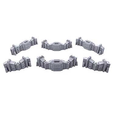 Imagem de Connecting Barricade Wall Set, Terrain Scenery for Tabletop 28mm Miniatures Wargame, 3D Printed and Paintable, EnderToys