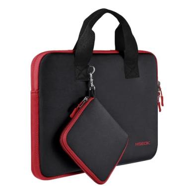 Imagem de Hseok Capa elástica para laptop de 13 a 14 polegadas bolsa pequena para MacBook Pro de 14 polegadas M3/M2/M1, 33.8 cm Mac Air/Pro, XPS 13/14, Surface Book 5/4/3 e mais 13 13.3 13.5 13.6 14 Notebooks -