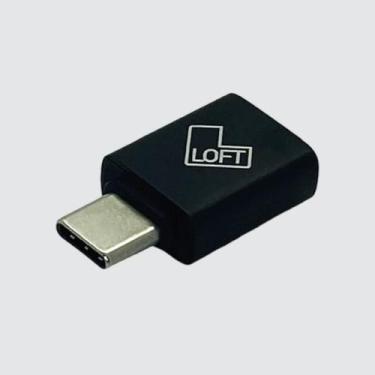 Imagem de Adaptador USB para Type-C Loft preto