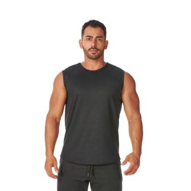 Imagem de Regata Academia Machão Tradicional Masculina Camisa Caminhada Corrida 