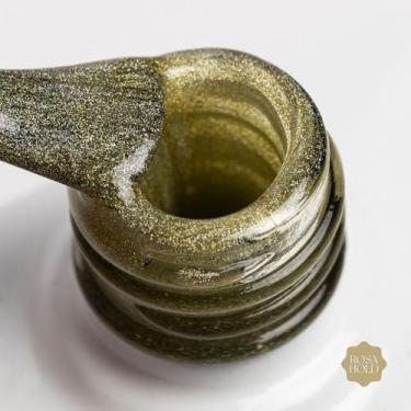 Imagem de Esmalte em gel LED/UV Rosa Hold 10 ml, cor GOLDEN HOLO (RA81)