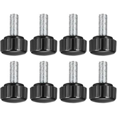 Imagem de Boxonly Parafuso de polegar serrilhado para furadeira de serra, torno de prensa e gabaritos de roteamento, máquinas de embalagem, equipamento de impressão, puxadores de aperto puxadores rosqueados de