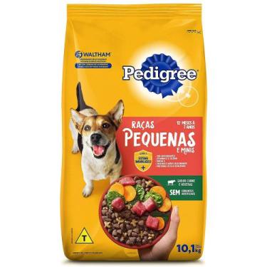 Imagem de Ração Seca Adulto Raças Pequenas e Mini Sabor Carne e Vegetais Pedigre
