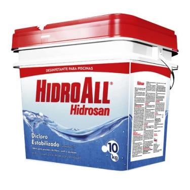 Imagem de Cloro Granulado Piscina Hidrosan Plus 10kg - Hidroall