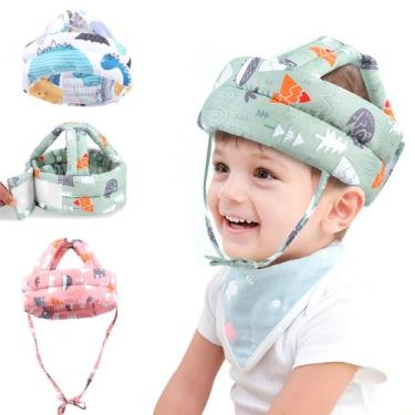 Imagem de Capacete Segurança Proteçao Cabeça Bebê Engatinhar Infantil - Things N