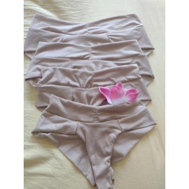 Imagem de Calcinha Fio Duplo Cos Alto - Frantz.Design, Canela, G