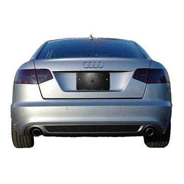 Imagem de SUPORTE DE PLACA DE LICENÇA TRASEIRA PARA AUDI A6 S6 RS6 2009 10 2011 + 8 parafusos exclusivos e chave NOVO