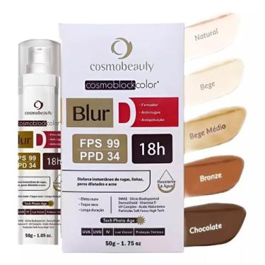 Imagem de Cosmobeauty Filtro Blur D Fps 99  50g  18h , Chocolate