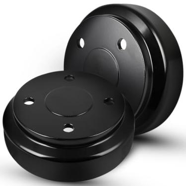 Imagem de Pacote com 2 tambor de freio traseiro para carrinho de golfe, compatível com modelos Club Car DS 1995-Up e Precedent 2004-Up, substitui OEM # 1017911-01