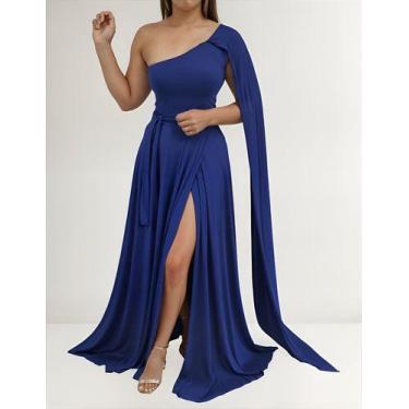 Imagem de Vestido Feminino Longo Festa Madrinha Capa Longa, Casamento - Casual D