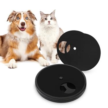 Imagem de Almofada rotativa para arranhar unhas para cães e gatos | arranhador de cachorro sem estresse | Placa de arranhar unhas de cachorro com 6 caixas de petiscos e 2 lixas extras | Brinquedo de lixa de