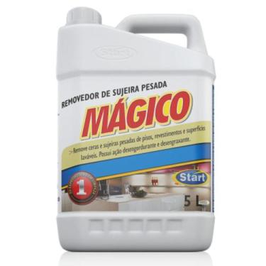 Imagem de Magico removedor de cera e sujeira pesada de piso start 5l