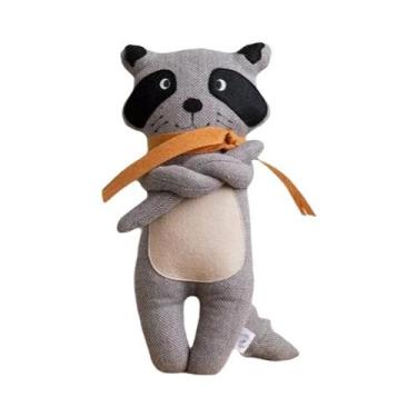 Imagem de Boneca Girafa Bebê Brinquedo De Lona Travesseiro Confortável Infantil 