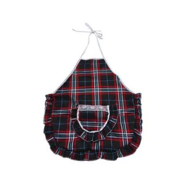 Imagem de Avental Junino 62cm Azul, Rosa ou Xadrez Estilo e Charme - DreamInbox,