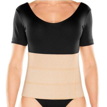 Imagem de Cinta Elástica Para Hérnia Com 3 Painéis Ortopedica - Faixa Abdominal 