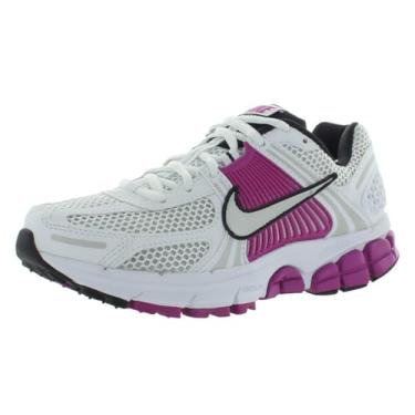 Imagem de Nike Tênis feminino W Zoom Vomero 5 M, Branco/platina metálica/platina pura/fúcsia quente/preto, 35