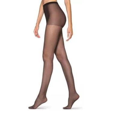 Imagem de Meia Calça Loba Lupo Fina 05760-001 Microfibra Fio 15, Preto, G, Femin