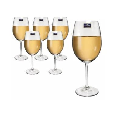 Imagem de Conjunto De 6 Copos De Vinho Branco Em Cristal, 350 Ml