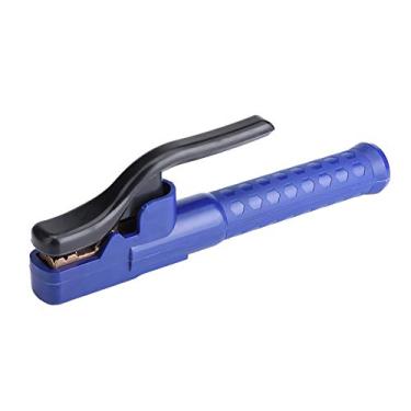 Imagem de Braçadeira de Cobre Isolada Com Suporte de Eletrodo de Soldagem para Máquina de Solda - Confortável e Segura, Capacidade 800A - Adequada para Uso de Longo Prazo, Perfeita para