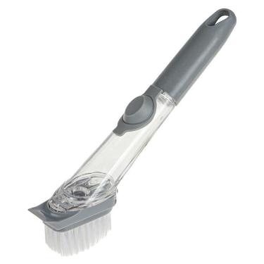 Imagem de Dispenser Produtos De Limpeza Com Escova Porta Detergente