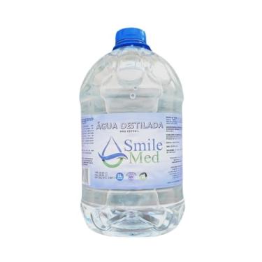 Imagem de Água Destilada, Pura, Galão de 5 litros, Uso em Autoclave, Nebulizadores, CPaP, Ferro de Passar Roupa e em Bateria de Carro