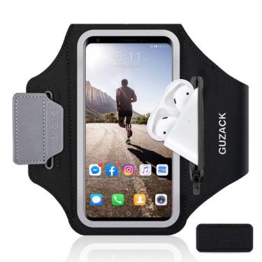 Imagem de Suporte de telefone Running Armband Guzack para iPhone 16 Pro/15/14/13