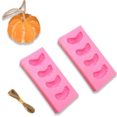 Imagem de Moldes de sabão para fazer sabonetes de laranja, molde para artesanato de sabonete, presente atencioso (sem sabão)