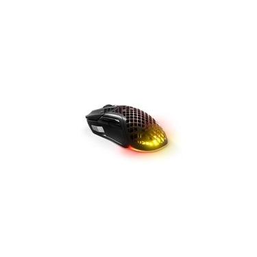 Imagem de Mouse Gamer Sem Fio Steelseries Rival 3 Gen 2 Black, RGB, 18000 DPI, Óptico, Dongle USB tipo-C, Bluetooth 5.0, Preto  - 62702