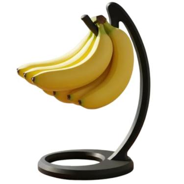 Imagem de Suporte Mesa Fruteira Gancho para Pendurar Bananas Multiuso Preto(1)